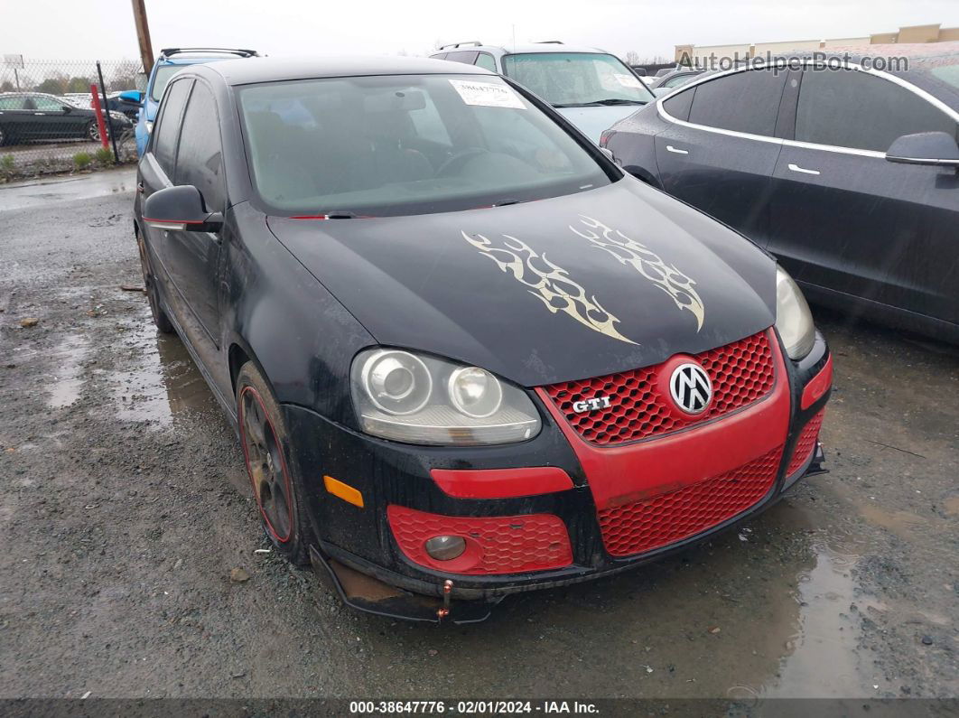 2009 Volkswagen Gti 4-door W/pzev  (a6) (discontinued) Черный vin: WVWHD71K09W139801