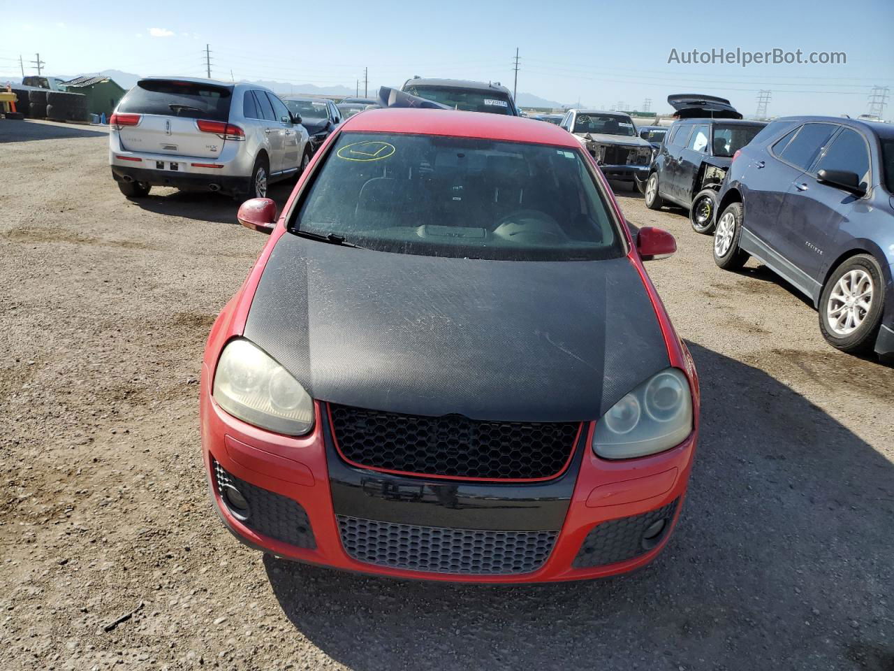 2009 Volkswagen Gti  Red vin: WVWHD71K39W006160