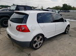 2009 Volkswagen Gti  White vin: WVWHD71K59W107653