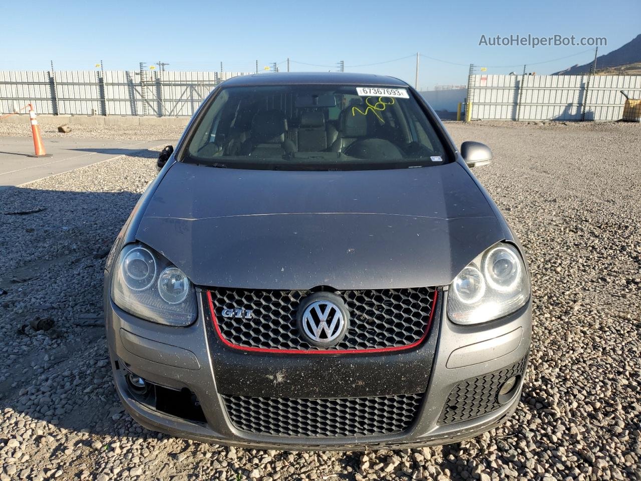 2009 Volkswagen Gti  Gray vin: WVWHD71K59W135629