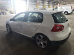 2009 Volkswagen Gti  White vin: WVWHD71K69W081001