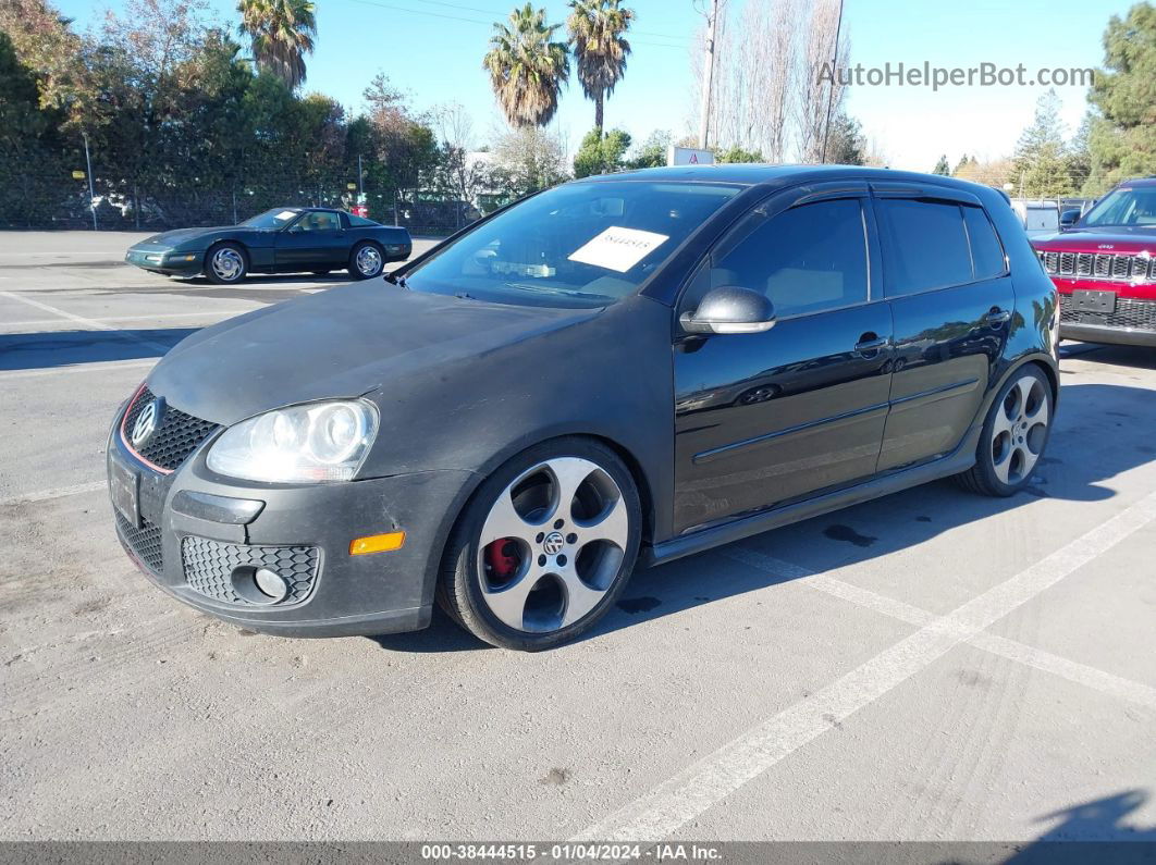 2009 Volkswagen Gti 4-door W/pzev  (a6) (discontinued) Black vin: WVWHD71K89W147984