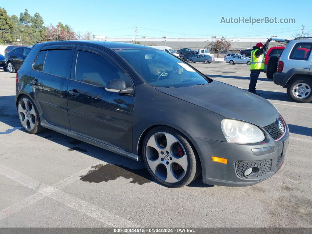 2009 Volkswagen Gti 4-door W/pzev  (a6) (discontinued) Black vin: WVWHD71K89W147984