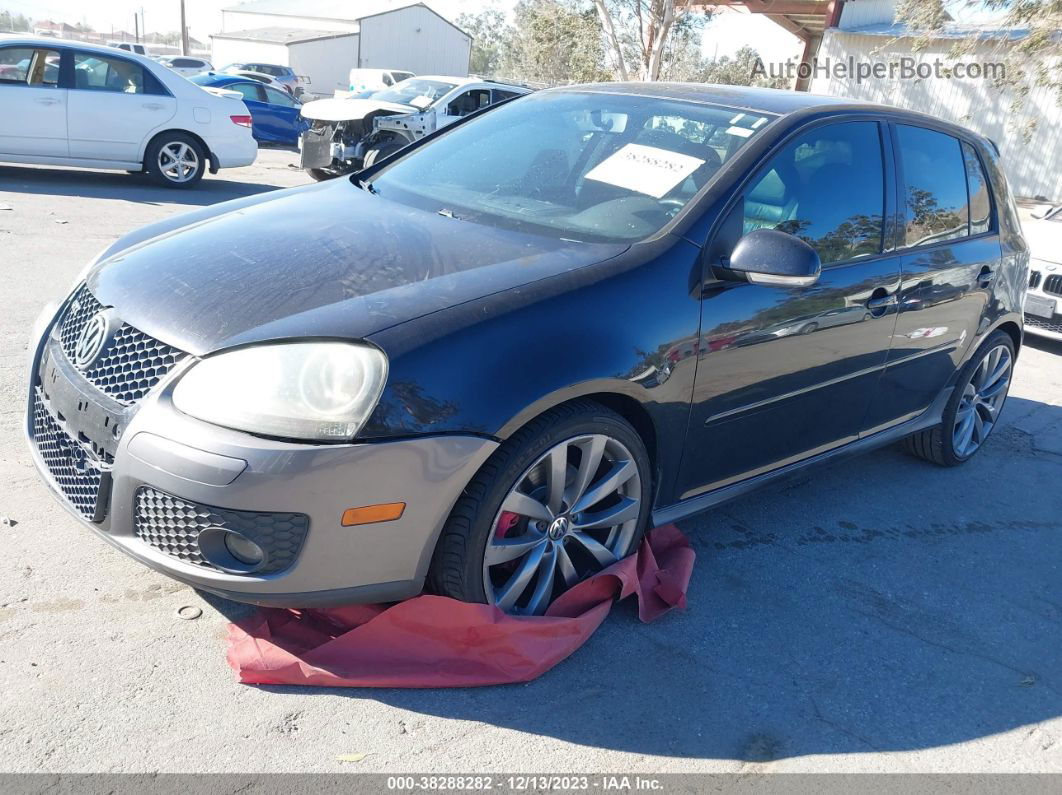 2009 Volkswagen Gti 4-door W/pzev  (a6) (discontinued) Черный vin: WVWHD71K99W070915