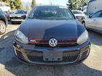 2010 Volkswagen Gti  Black vin: WVWHD7AJ3AW428747