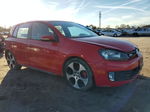 2010 Volkswagen Gti  Красный vin: WVWHD7AJ4AW192870