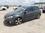 2010 Volkswagen Gti  Gray vin: WVWHD7AJ4AW267275