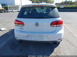 2010 Volkswagen Gti   White vin: WVWHD7AJ4AW396343