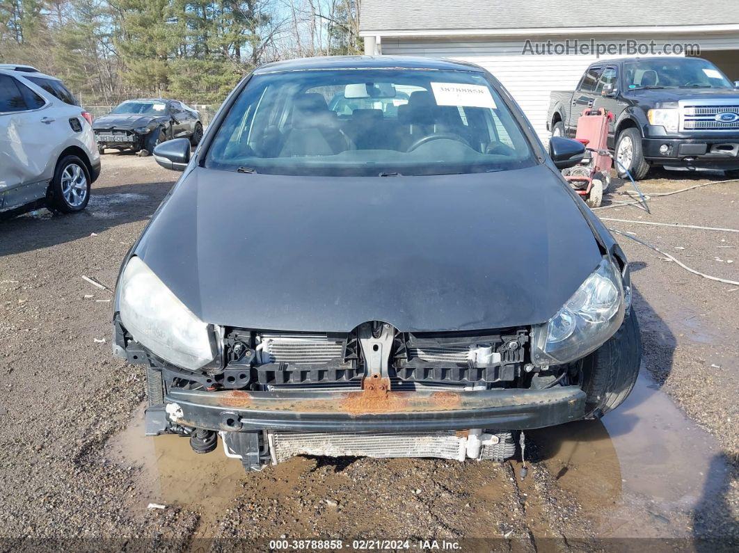 2010 Volkswagen Gti 4-door Gray vin: WVWHD7AJ5AW189931