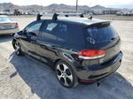 2010 Volkswagen Gti  Black vin: WVWHD7AJ6AW141029