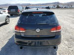 2010 Volkswagen Gti  Black vin: WVWHD7AJ6AW141029