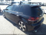 2010 Volkswagen Gti   Черный vin: WVWHD7AJ6AW287771