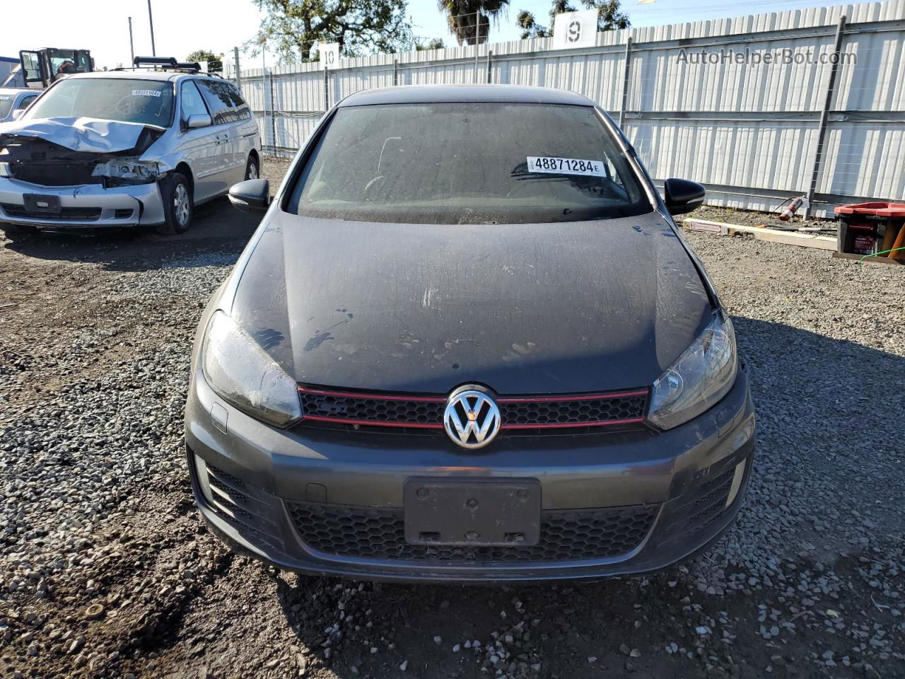 2010 Volkswagen Gti  Серый vin: WVWHD7AJ6AW425826