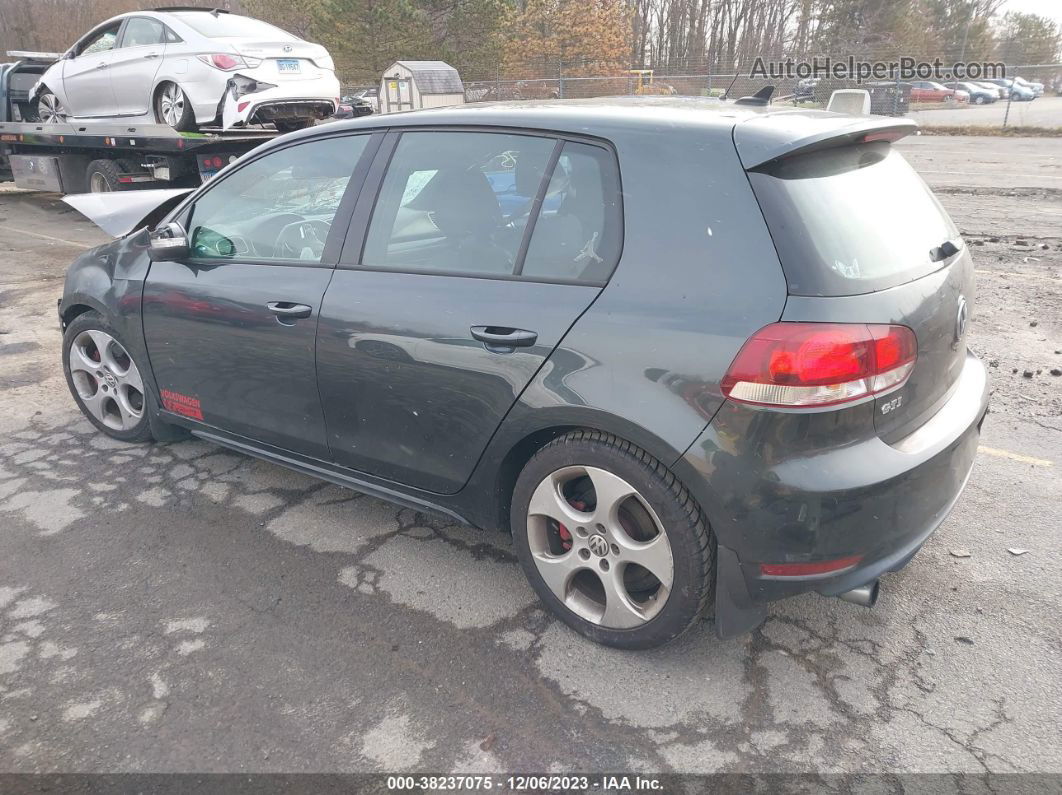 2010 Volkswagen Gti 4-door Gray vin: WVWHD7AJ7AW201447