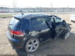 2010 Volkswagen Gti 4-door Black vin: WVWHD7AJ8AW199532