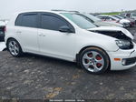 2010 Volkswagen Gti 4-door White vin: WVWHD7AJ9AW175966