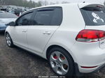 2010 Volkswagen Gti 4-door White vin: WVWHD7AJ9AW175966