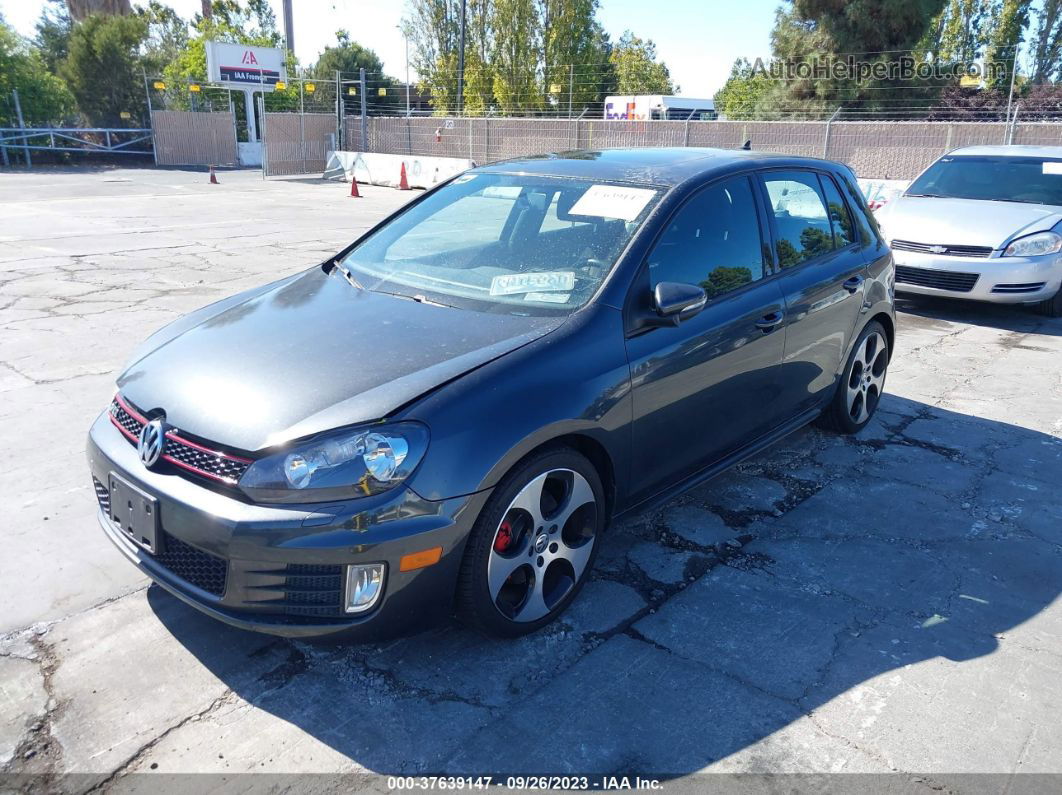 2010 Volkswagen Gti   Black vin: WVWHD7AJ9AW307799