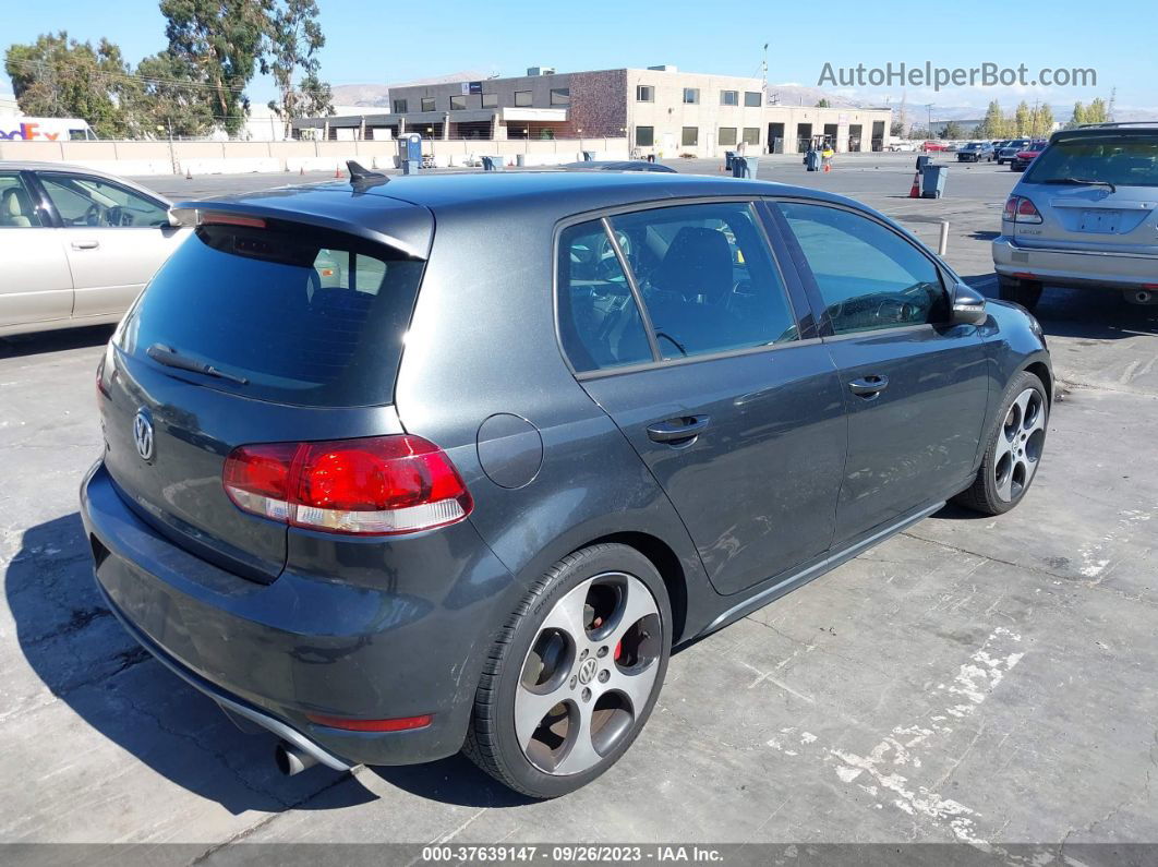 2010 Volkswagen Gti   Black vin: WVWHD7AJ9AW307799