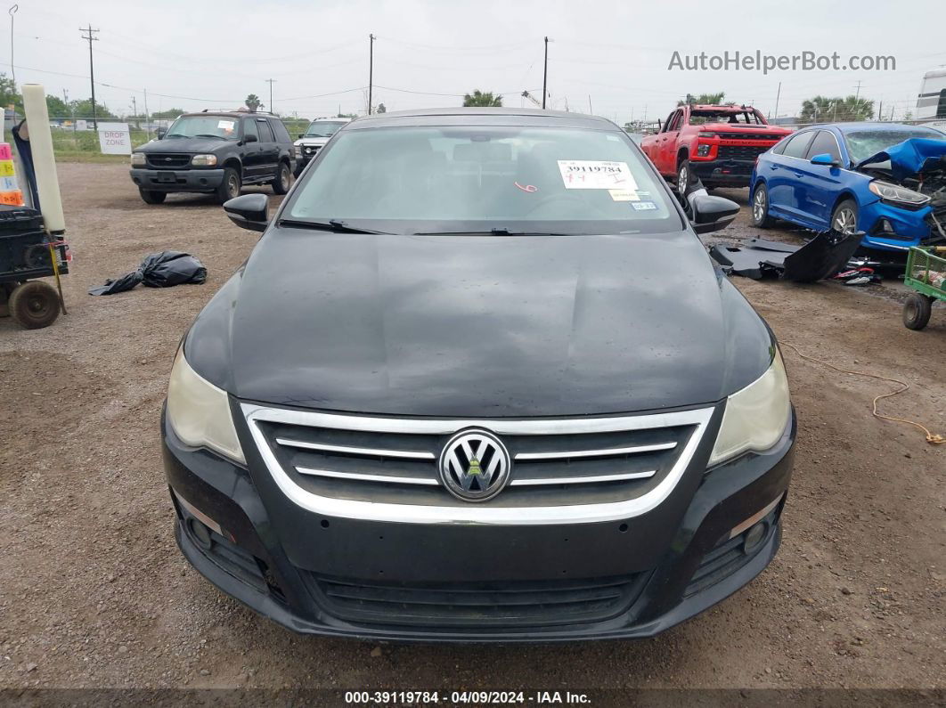 2012 Volkswagen Cc Lux Plus Черный vin: WVWHN7AN0CE523338