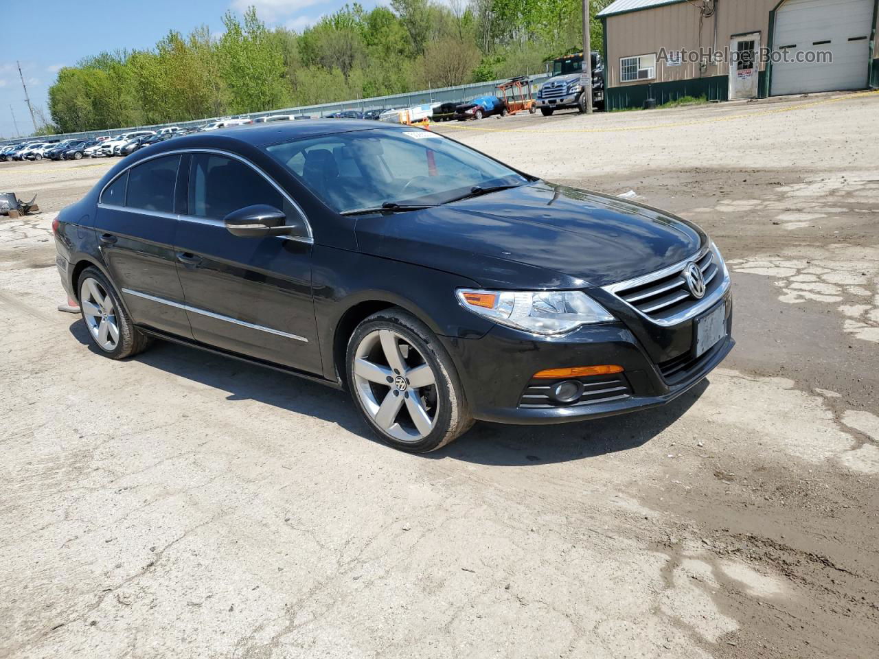 2012 Volkswagen Cc Luxury Black vin: WVWHN7AN1CE546790