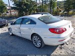 2012 Volkswagen Cc Lux Limited White vin: WVWHN7AN2CE513846