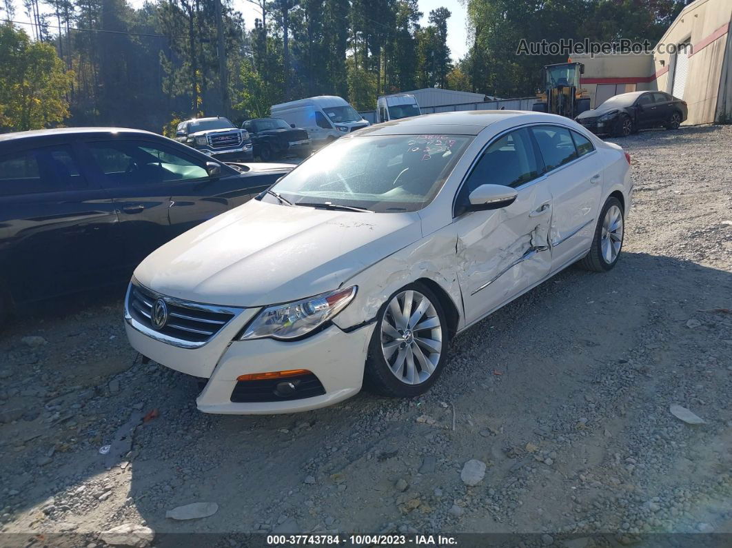 2012 Volkswagen Cc Lux Limited Белый vin: WVWHN7AN2CE513846