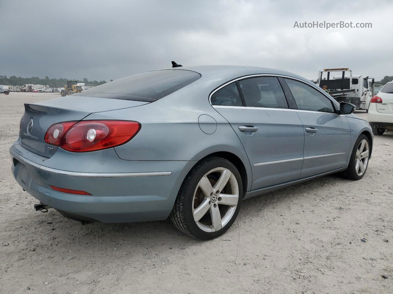 2012 Volkswagen Cc Luxury Blue vin: WVWHN7AN2CE539962