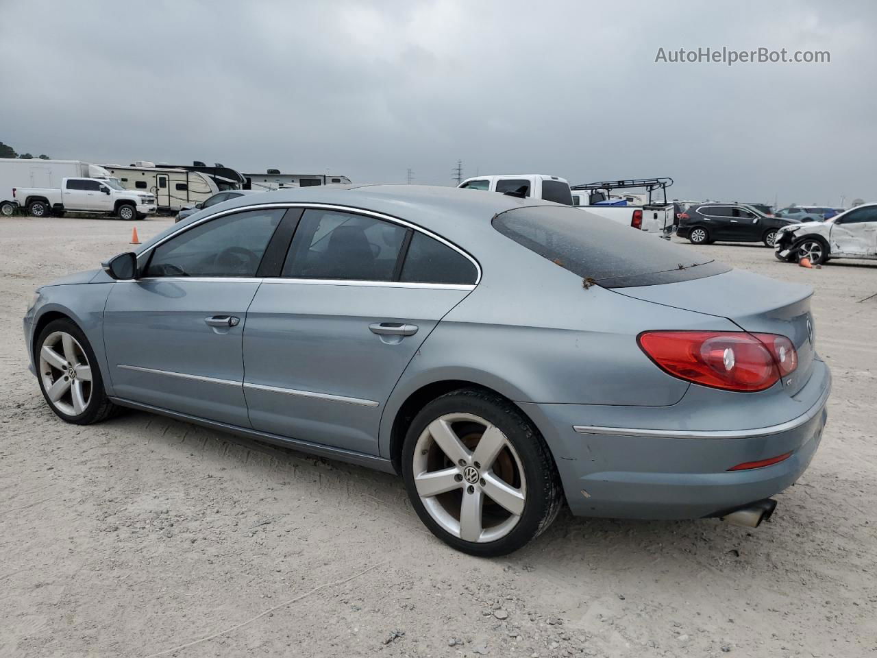 2012 Volkswagen Cc Luxury Blue vin: WVWHN7AN2CE539962