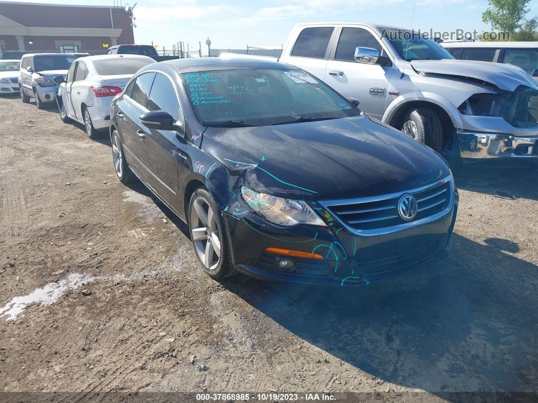 2012 Volkswagen Cc Lux Plus Черный vin: WVWHN7AN2CE551139