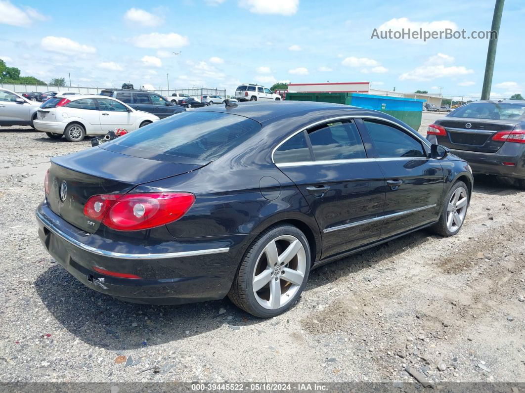 2012 Volkswagen Cc Lux Черный vin: WVWHN7AN3CE500829