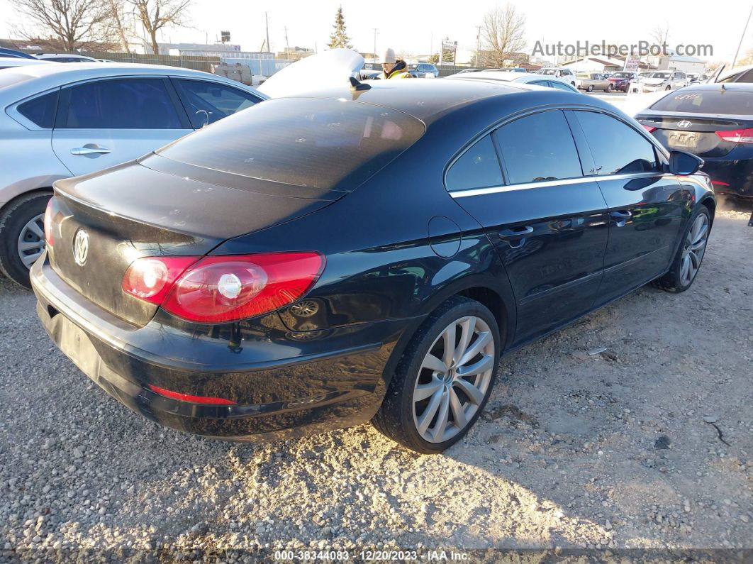 2012 Volkswagen Cc Lux Plus Черный vin: WVWHN7AN4CE503688