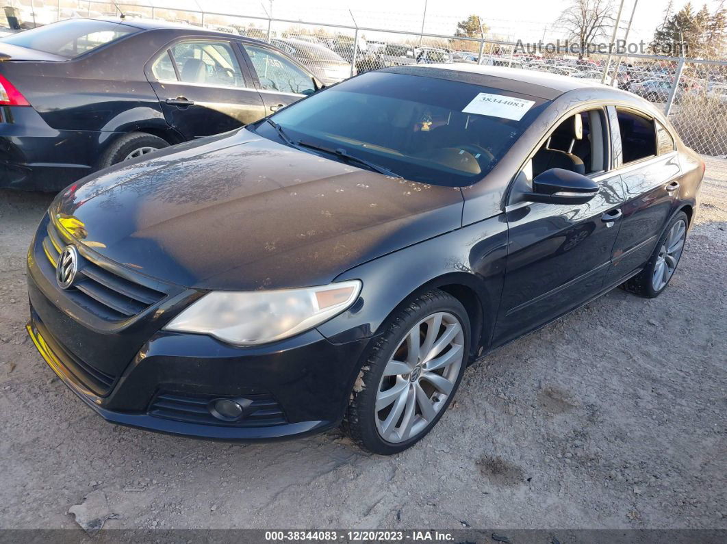 2012 Volkswagen Cc Lux Plus Черный vin: WVWHN7AN4CE503688