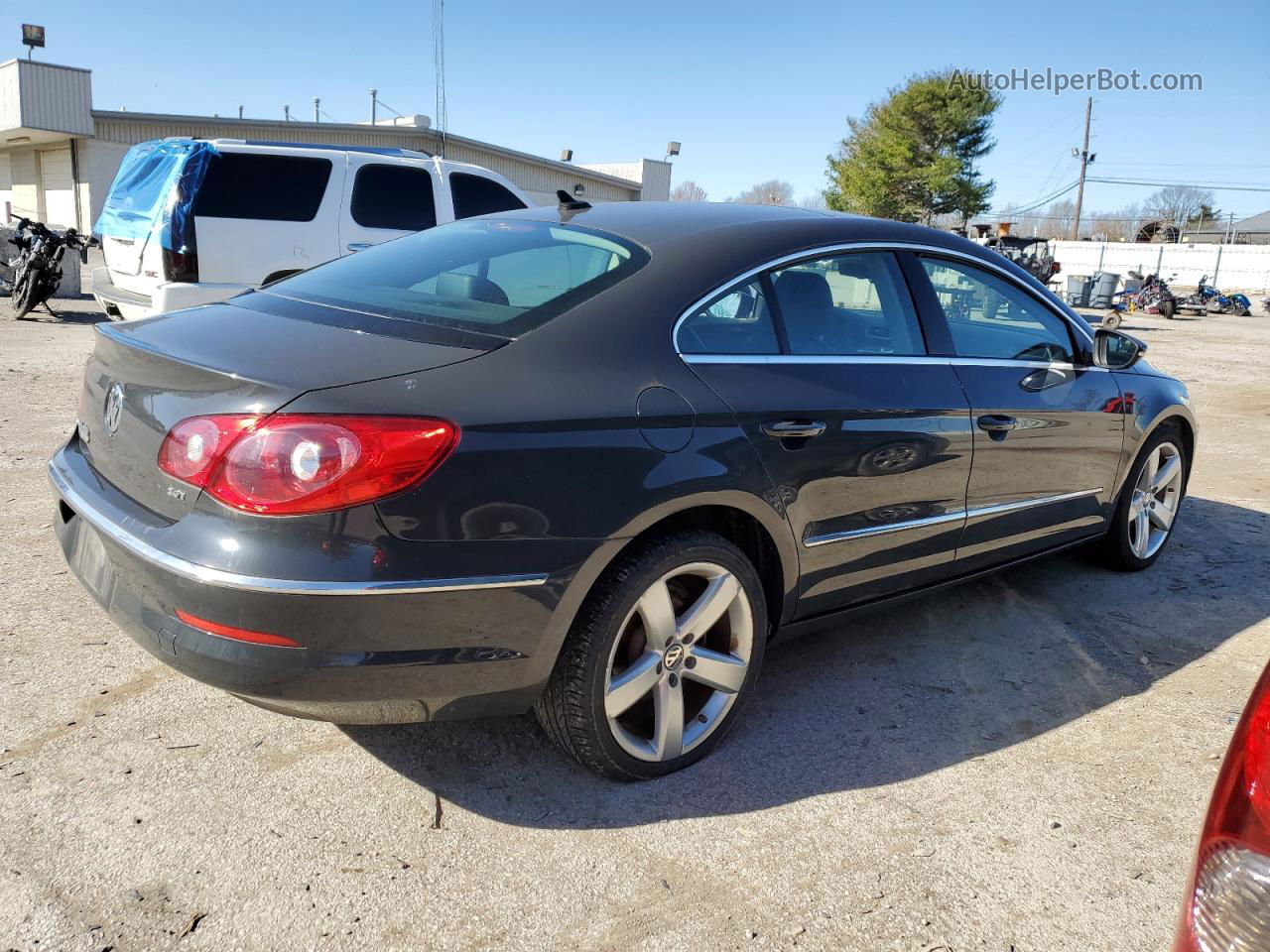 2012 Volkswagen Cc Luxury Charcoal vin: WVWHN7AN4CE522502