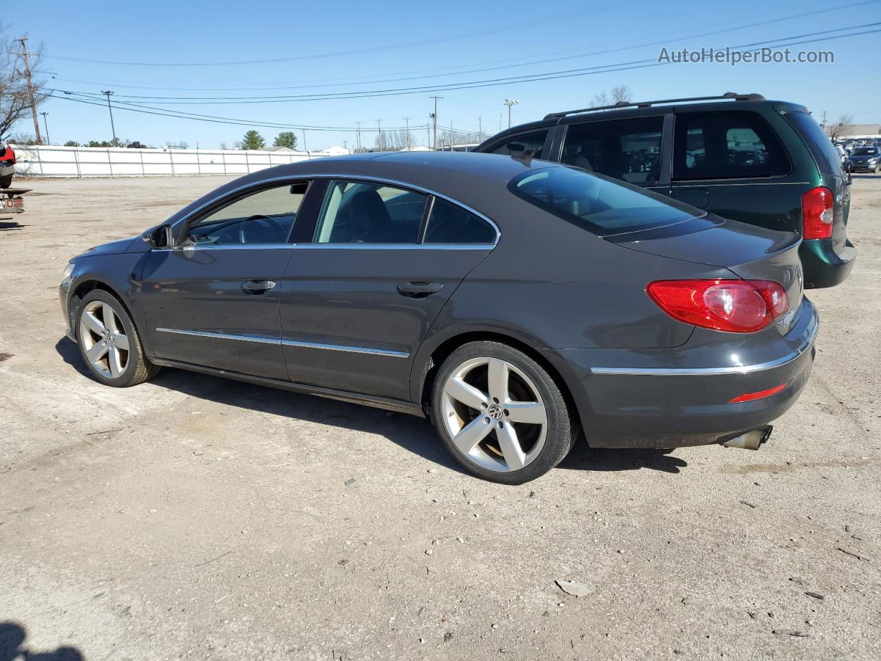 2012 Volkswagen Cc Luxury Charcoal vin: WVWHN7AN4CE522502