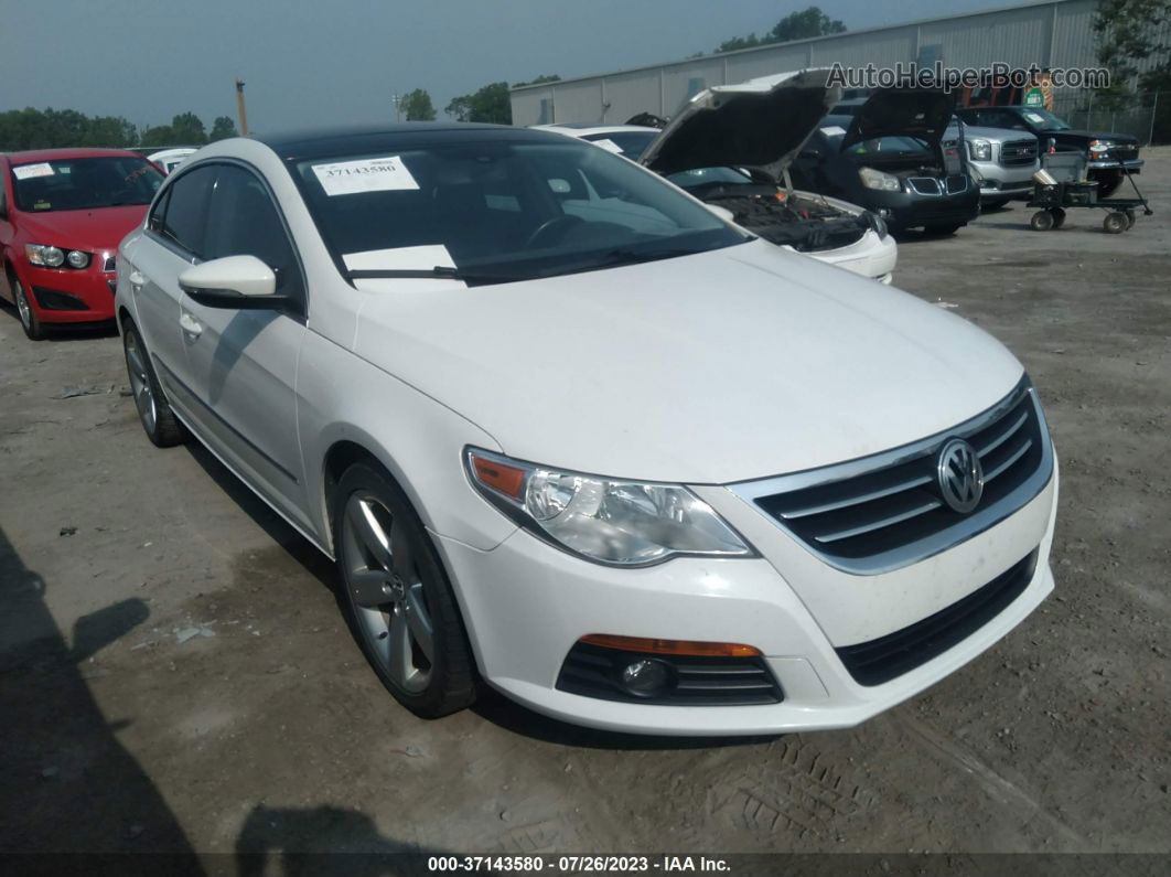 2012 Volkswagen Cc Lux Plus White vin: WVWHN7AN7CE509291