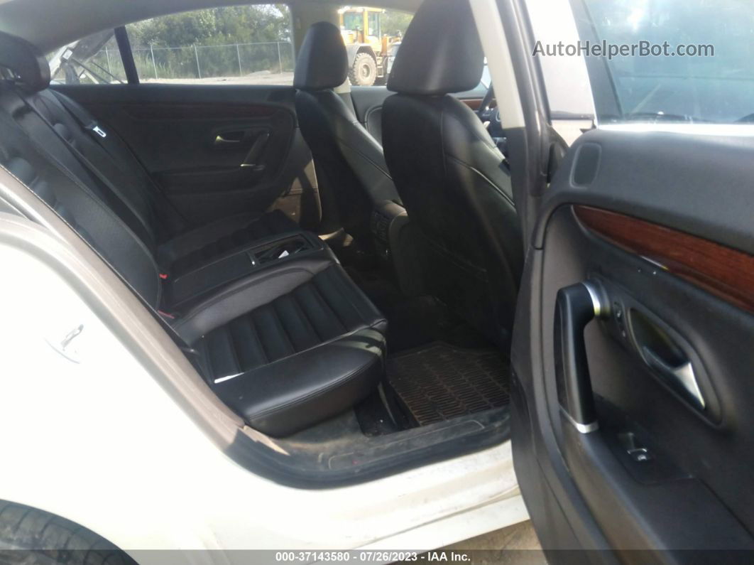 2012 Volkswagen Cc Lux Plus Белый vin: WVWHN7AN7CE509291