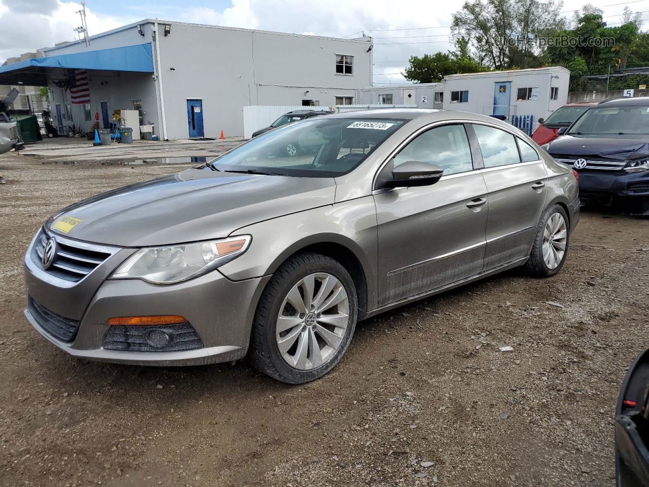 2012 Volkswagen Cc Luxury Tan vin: WVWHN7AN7CE510537