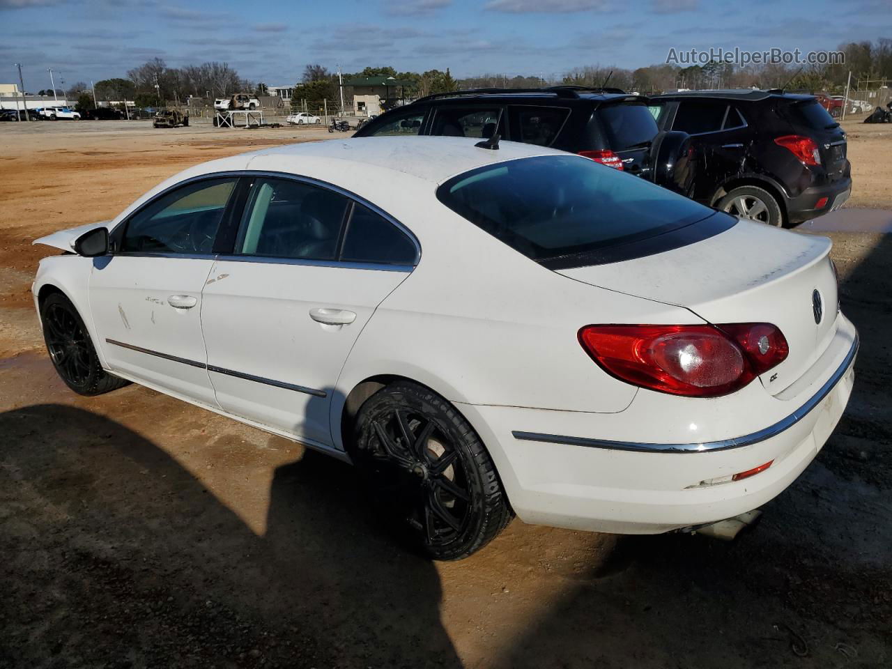 2012 Volkswagen Cc Luxury White vin: WVWHN7AN7CE515978