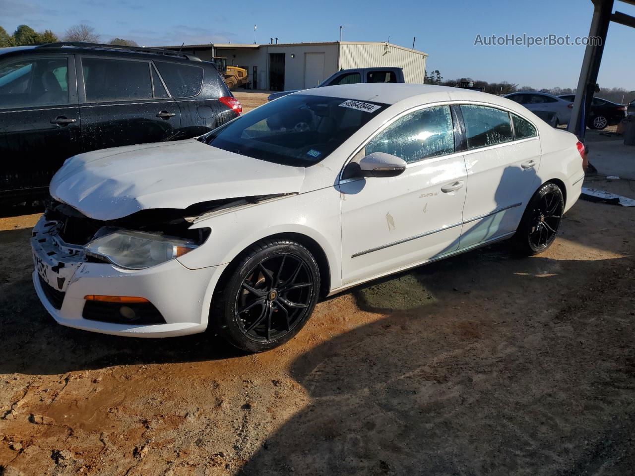 2012 Volkswagen Cc Luxury White vin: WVWHN7AN7CE515978