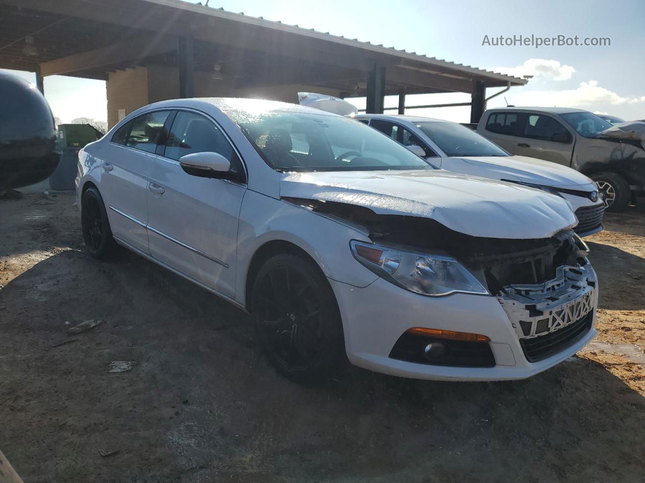 2012 Volkswagen Cc Luxury White vin: WVWHN7AN7CE515978