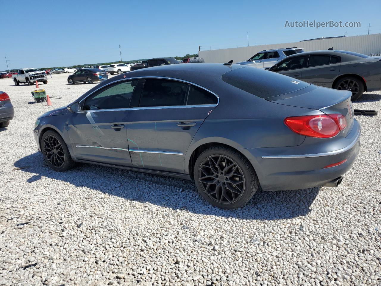 2012 Volkswagen Cc Luxury Gray vin: WVWHN7AN7CE524924