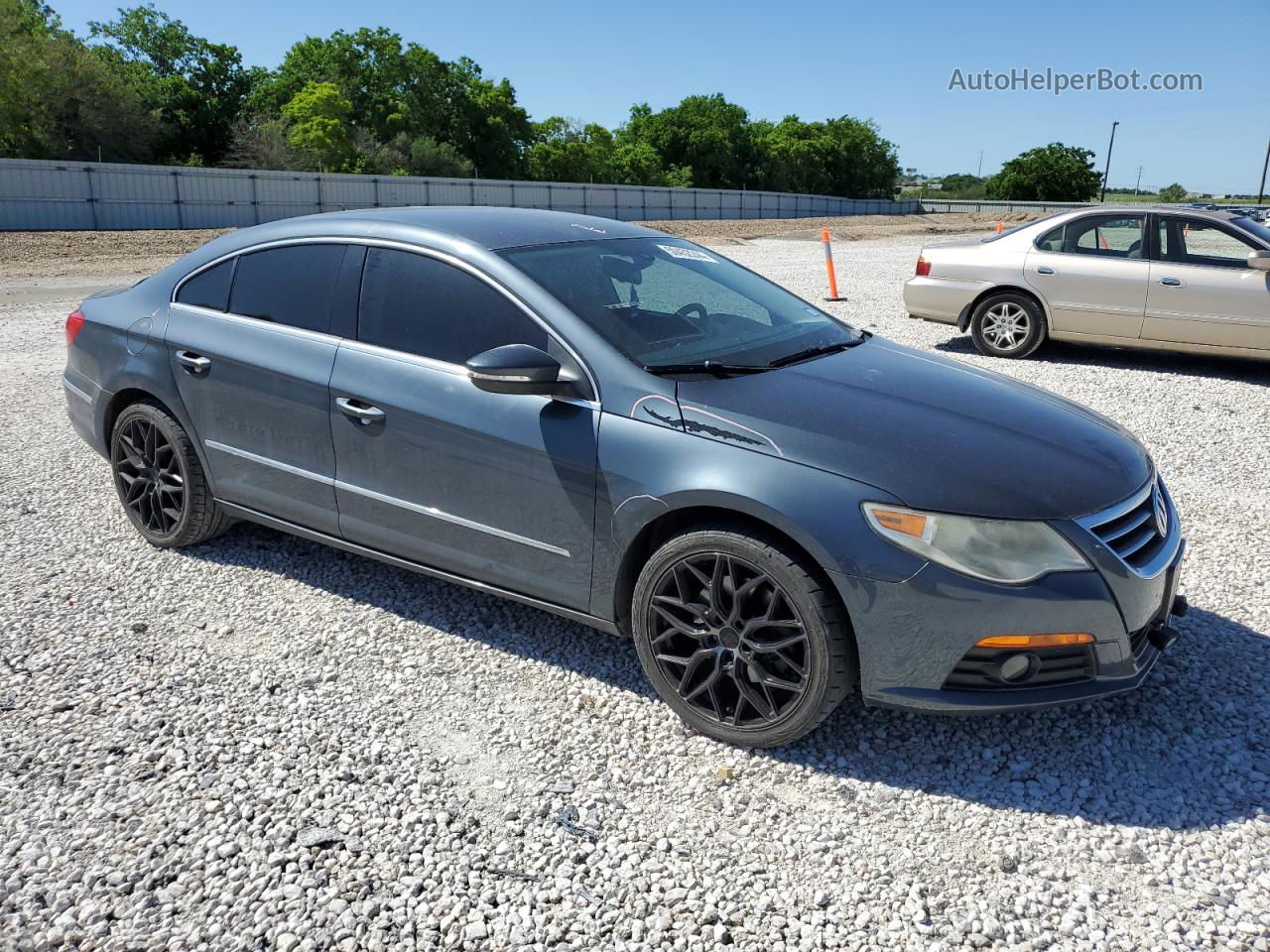 2012 Volkswagen Cc Luxury Gray vin: WVWHN7AN7CE524924