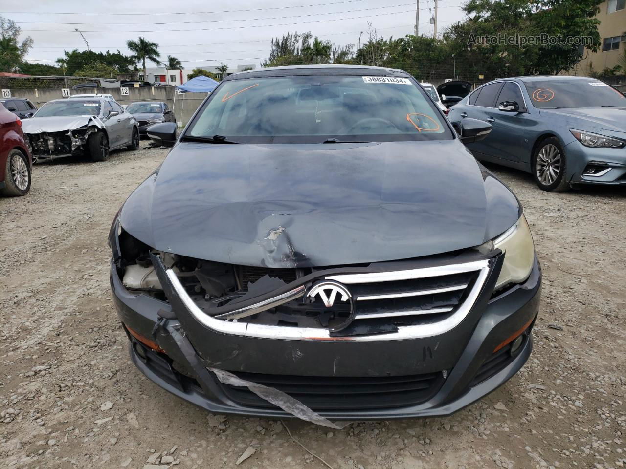 2012 Volkswagen Cc Luxury Charcoal vin: WVWHN7AN8CE522552