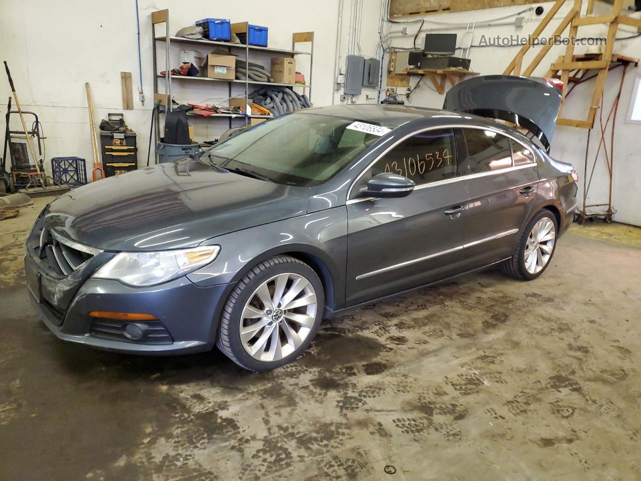 2012 Volkswagen Cc Luxury Синий vin: WVWHN7AN9CE508241