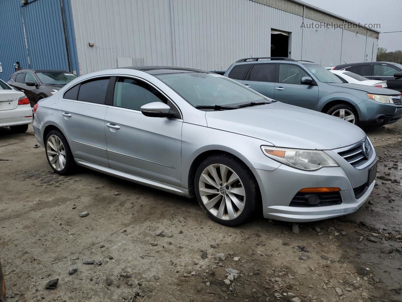 2012 Volkswagen Cc Luxury Silver vin: WVWHP7AN0CE508610