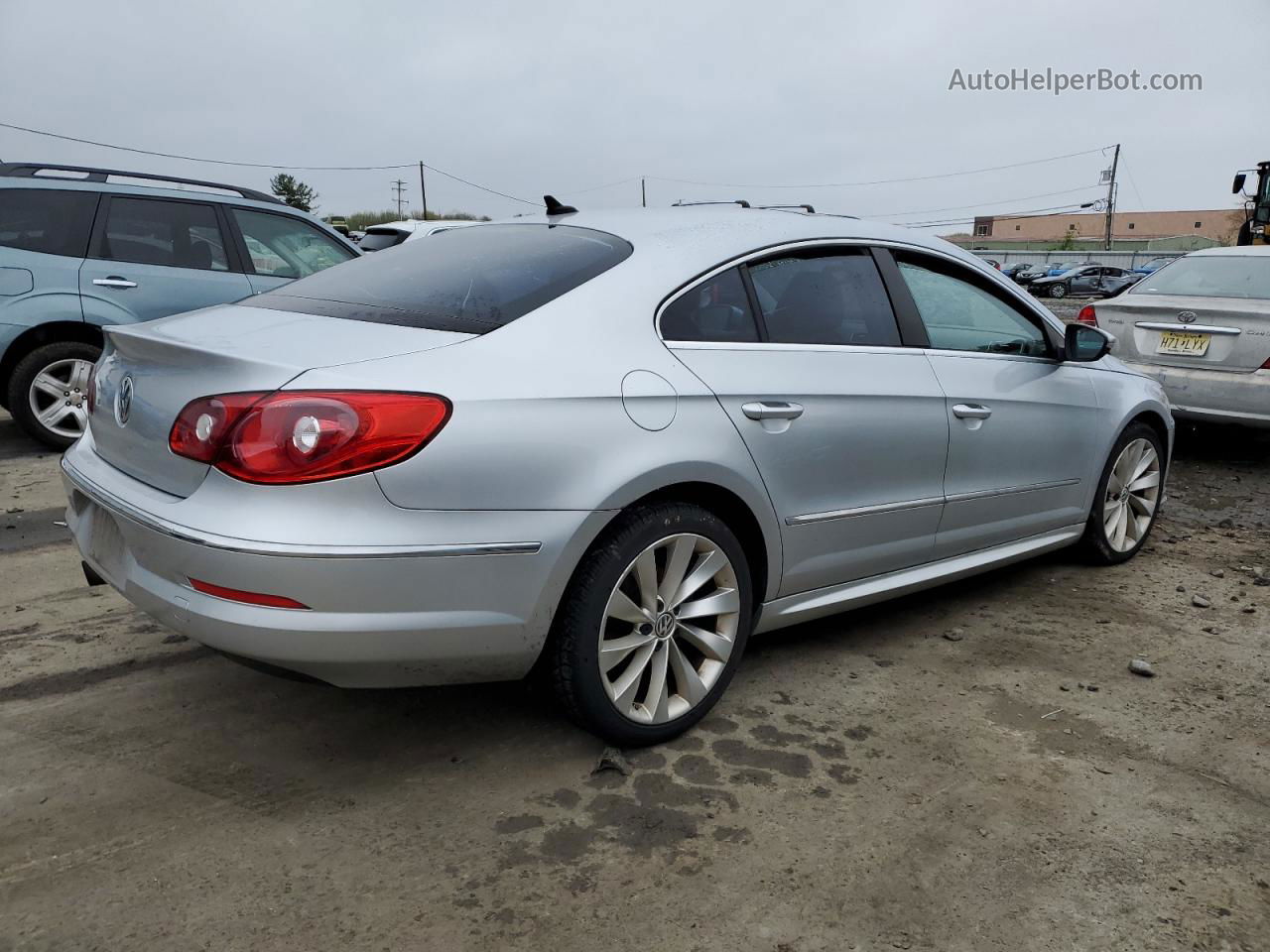 2012 Volkswagen Cc Luxury Silver vin: WVWHP7AN0CE508610