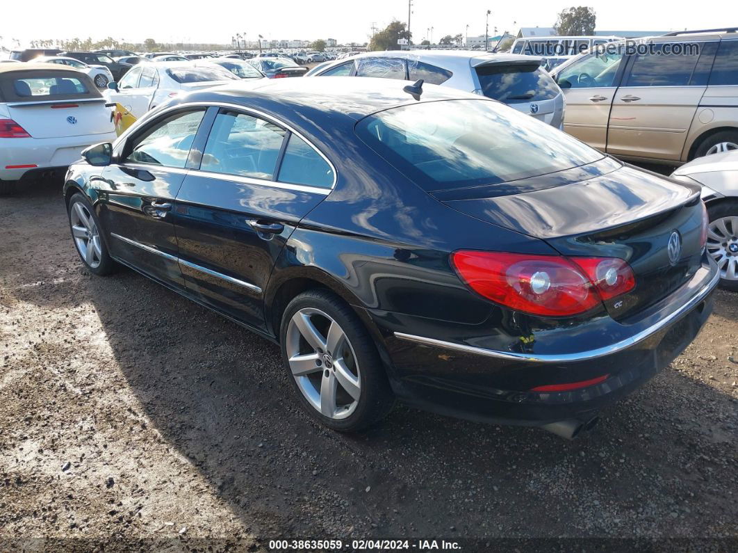 2012 Volkswagen Cc Lux Plus Черный vin: WVWHP7AN0CE510812