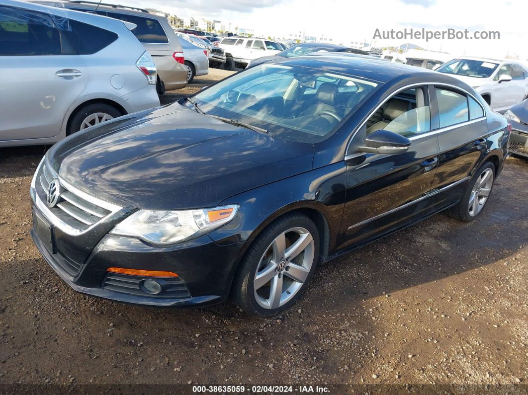 2012 Volkswagen Cc Lux Plus Black vin: WVWHP7AN0CE510812