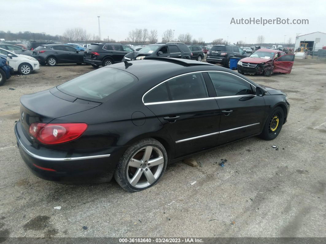 2012 Volkswagen Cc Lux Plus Pzev Black vin: WVWHP7AN3CE553153